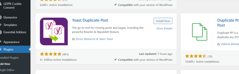 WordPress Duplicate Page 2